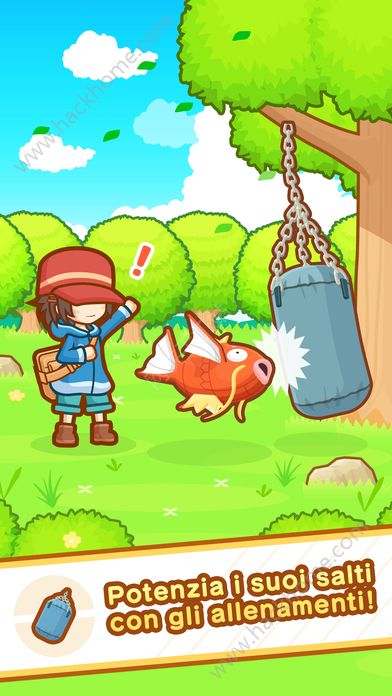 精灵宝可梦鲤鱼王溅跃中文最新安卓版（Pokemon Magikarp Jump） v1.3.5