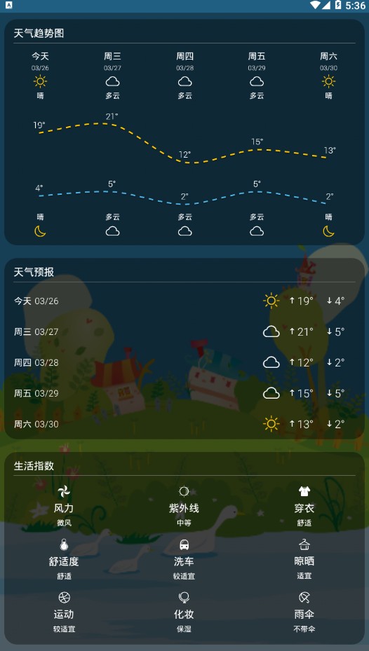 有趣天气app安卓版手机下载 v1.5.0