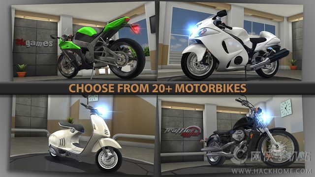 traffic rider刷钱安卓版叉叉器 v2.1.2