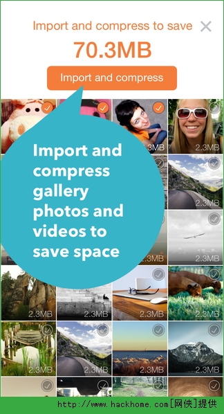 FotoFox照片内存压缩ios手机版app v2.1.1