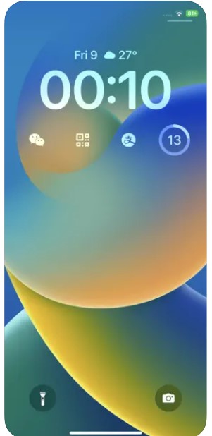 iOS16锁屏小组件app第三方下载（锁屏启动） v1.0