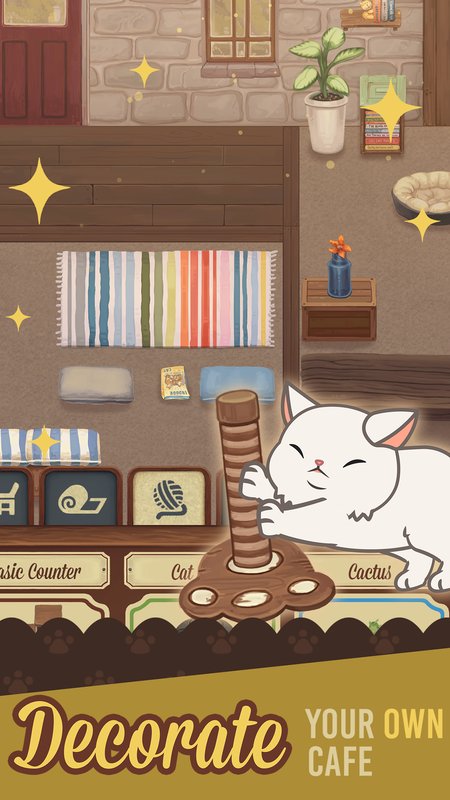 绒毛猫咖啡厅最新安卓版（Furistas） v1.850