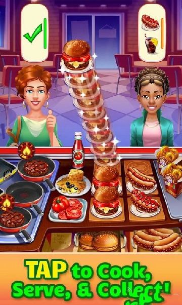 烹饪有趣的餐厅中文最新安卓版（Cooking Craze） v1.39.0