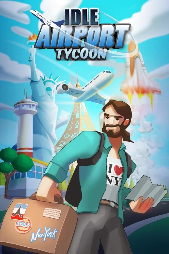 超懒机场大亨钞票钻石最新安卓版（Idle Airport Tycoon） v1.08