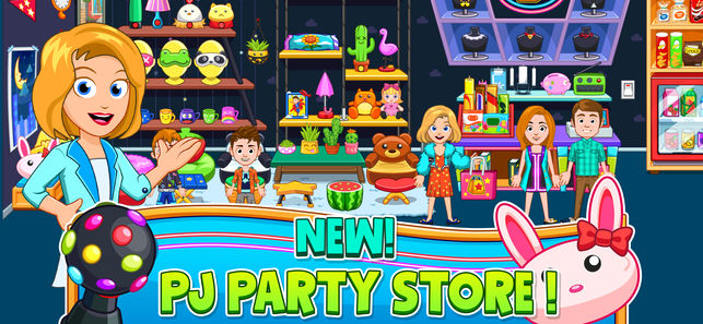 我的城市派对游戏免费中文版（My City Pajama Party） v1.0.448