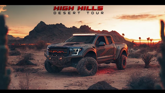 高山沙漠竞速游戏安卓版下载（High Hills Desert Tour） v1.01