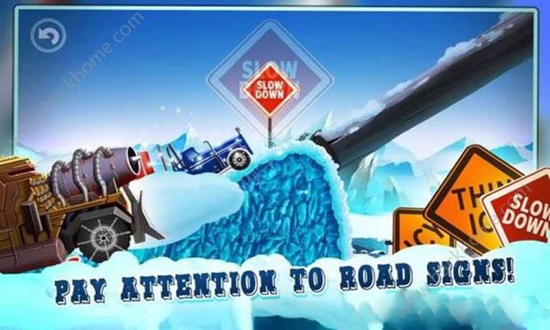 冰道卡车驾驶赛游戏中文汉化版(Ice Road Truck Driving Race) v1.12