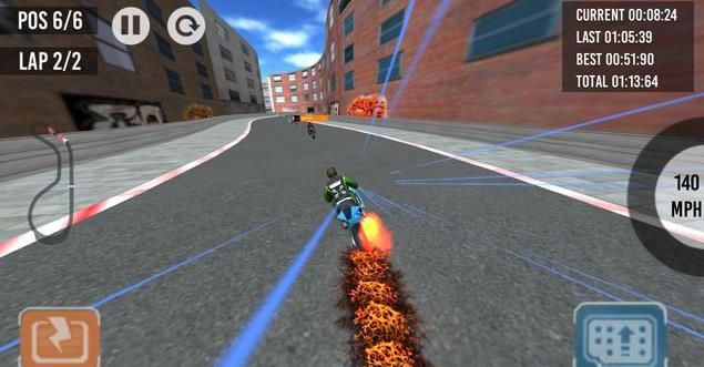 城市摩托英雄游戏中文汉化版（City Turbo Moto Hero） v1.0