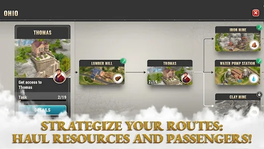 运输王大亨官方游戏下载（Train King Tycoon）图片1