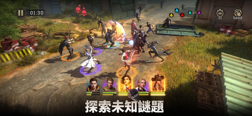 僵尸大潮无尽战争官方中文版下载（Zombiflux Sleepless War） v0.4.36