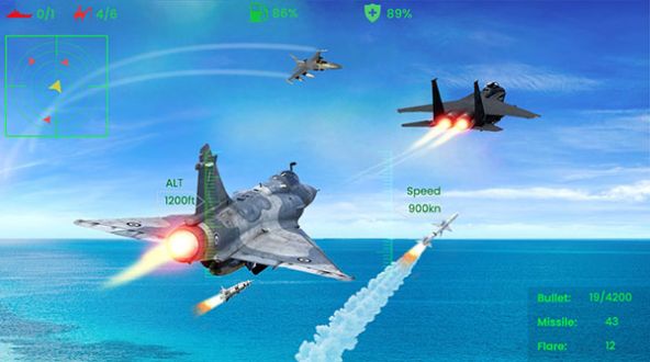 喷气式战机空袭安卓手机版 v1.2.0