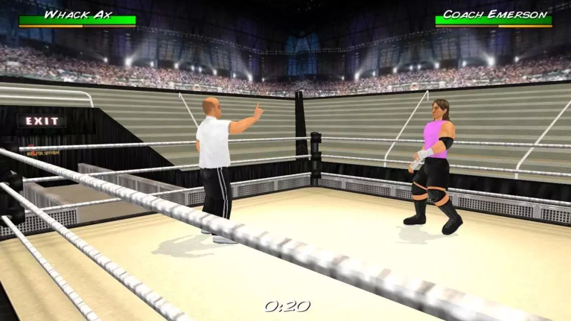 摔跤革命3D中文汉化版（Wrestling Revolution 3D） v1.663