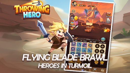 投掷英雄免广告小游戏下载（Throwing Hero）图片1