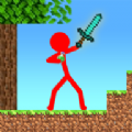 工艺世界中的火柴人之战游戏最新版下载（Stickman Battle In Craft World） 3.1.6