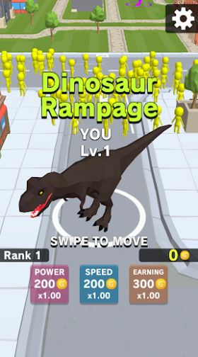 Dinosaur Rampage安卓手机版下载图片1