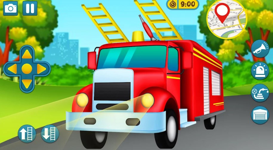 Fire Truck Rescue Game汉化手机版下载 v1.1