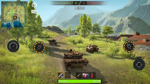 坦克战争世界闪电战安卓版官方下载（War of Tanks Thunder PvP） v5.03.05