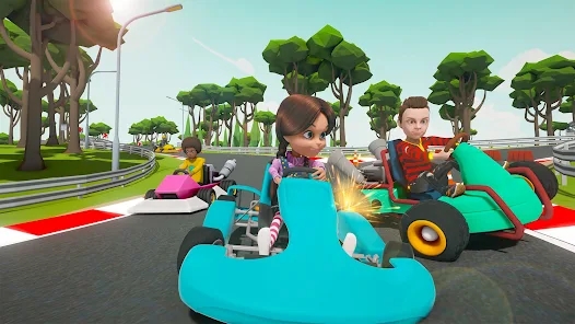 沙丘越野车中文版最新版下载（Kart Racing Toon Racers） v1.0