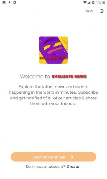 Evaluate News app新闻阅读官方版 v1.5.0