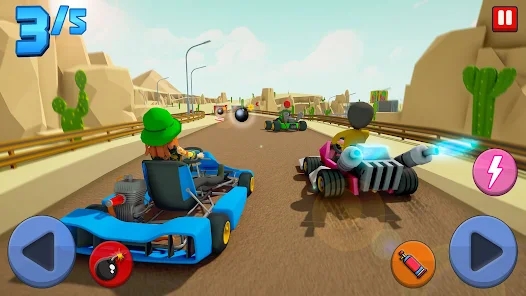 沙丘越野车中文版最新版下载（Kart Racing Toon Racers） v1.0