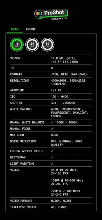 ProShot Evaluator app软件下载图片1